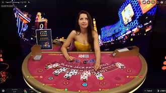 Bet Behind at Live Blackjack Tables